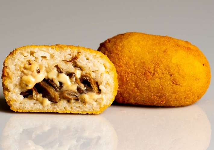 Arancini Funghi Surgelati: Porcini e Champignon con Besciamella per Fornitori e Ristoranti Gourmet